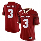 Oklahoma Sooners 3 Connor McGinnis Red 47 Game Winning Streak College Football Jersey Dzhi,baseball caps,new era cap wholesale,wholesale hats